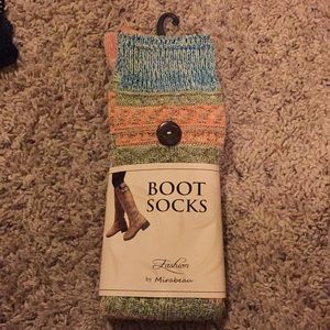 Boot socks. Multi color